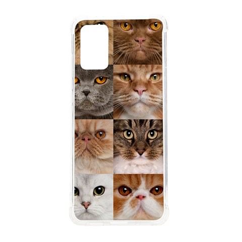 Breeds Of Cats Collage Samsung Galaxy S20 Plus 6.7 Inch TPU UV Case from ArtsNow.com Front