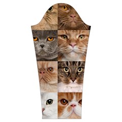 Breeds Of Cats Collage Women s Cut Out Long Sleeve T Sleeve Left