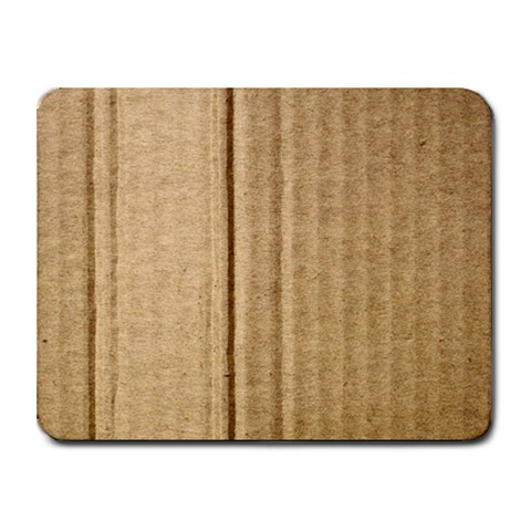 Brown Cardboard Texture Macro, Cardboard, Cardboard Small Mousepad from ArtsNow.com Front