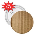 Brown Cardboard Texture Macro, Cardboard, Cardboard 2.25  Buttons (10 pack) 