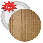 Brown Cardboard Texture Macro, Cardboard, Cardboard 3  Buttons (10 pack) 