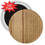 Brown Cardboard Texture Macro, Cardboard, Cardboard 3  Magnets (100 pack)