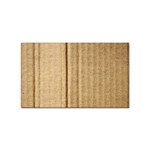 Brown Cardboard Texture Macro, Cardboard, Cardboard Sticker (Rectangular)