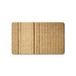 Brown Cardboard Texture Macro, Cardboard, Cardboard Magnet (Name Card)