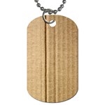 Brown Cardboard Texture Macro, Cardboard, Cardboard Dog Tag (One Side)