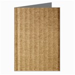 Brown Cardboard Texture Macro, Cardboard, Cardboard Greeting Cards (Pkg of 8)