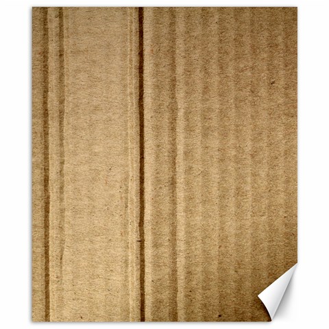 Brown Cardboard Texture Macro, Cardboard, Cardboard Canvas 8  x 10  from ArtsNow.com 8.15 x9.66  Canvas - 1