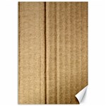 Brown Cardboard Texture Macro, Cardboard, Cardboard Canvas 12  x 18 