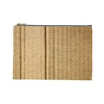 Brown Cardboard Texture Macro, Cardboard, Cardboard Cosmetic Bag (Large)