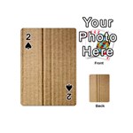 Brown Cardboard Texture Macro, Cardboard, Cardboard Playing Cards 54 Designs (Mini)