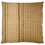 Brown Cardboard Texture Macro, Cardboard, Cardboard Large Cushion Case (One Side)