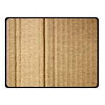 Brown Cardboard Texture Macro, Cardboard, Cardboard Two Sides Fleece Blanket (Small)