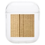 Brown Cardboard Texture Macro, Cardboard, Cardboard Soft TPU AirPods 1/2 Case