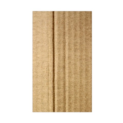 Brown Cardboard Texture Macro, Cardboard, Cardboard Duvet Cover Double Side (Single Size) from ArtsNow.com Back