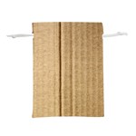 Brown Cardboard Texture Macro, Cardboard, Cardboard Lightweight Drawstring Pouch (M)