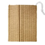 Brown Cardboard Texture Macro, Cardboard, Cardboard Drawstring Pouch (4XL)