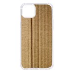 Brown Cardboard Texture Macro, Cardboard, Cardboard iPhone 14 Plus TPU UV Print Case