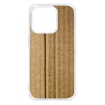 Brown Cardboard Texture Macro, Cardboard, Cardboard iPhone 14 Pro TPU UV Print Case