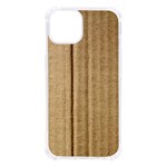 Brown Cardboard Texture Macro, Cardboard, Cardboard iPhone 13 TPU UV Print Case