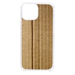 Brown Cardboard Texture Macro, Cardboard, Cardboard iPhone 13 mini TPU UV Print Case