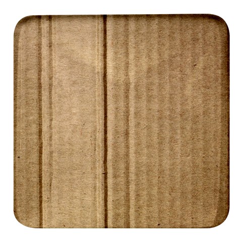 Brown Cardboard Texture Macro, Cardboard, Cardboard Square Glass Fridge Magnet (4 pack) from ArtsNow.com Front