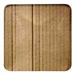 Brown Cardboard Texture Macro, Cardboard, Cardboard Square Glass Fridge Magnet (4 pack)