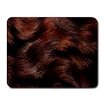 Brown Wool Texture Small Mousepad