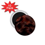 Brown Wool Texture 1.75  Magnets (10 pack) 