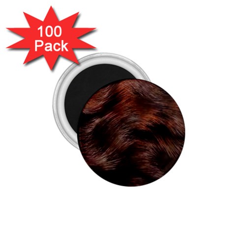 Brown Wool Texture 1.75  Magnets (100 pack)  from ArtsNow.com Front