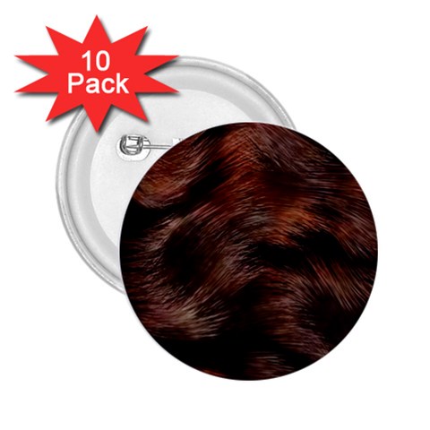 Brown Wool Texture 2.25  Buttons (10 pack)  from ArtsNow.com Front