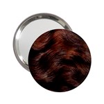 Brown Wool Texture 2.25  Handbag Mirrors