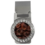 Brown Wool Texture Money Clips (CZ) 