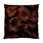 Brown Wool Texture Standard Cushion Case (One Side)