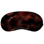 Brown Wool Texture Sleep Mask