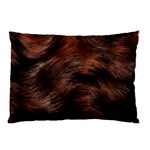 Brown Wool Texture Pillow Case (Two Sides)