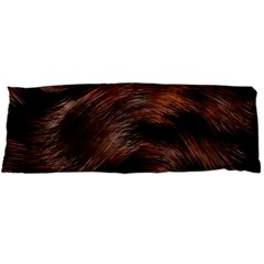 Brown Wool Texture Body Pillow Case Dakimakura (Two Sides) from ArtsNow.com Front