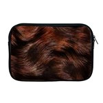 Brown Wool Texture Apple MacBook Pro 17  Zipper Case