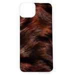 Brown Wool Texture iPhone 15 TPU UV Print Case