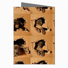 Carton, Brown Greeting Cards (Pkg of 8) from ArtsNow.com Right