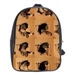 Carton, Brown School Bag (XL)