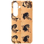 Carton, Brown Samsung Galaxy S24 6.2 Inch Black TPU UV Case