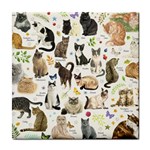 Cats, All, Collage, Cat Tile Coaster