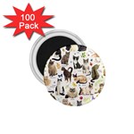 Cats, All, Collage, Cat 1.75  Magnets (100 pack) 