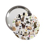 Cats, All, Collage, Cat 2.25  Handbag Mirrors