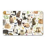 Cats, All, Collage, Cat Magnet (Rectangular)