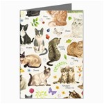 Cats, All, Collage, Cat Greeting Cards (Pkg of 8)