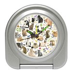 Cats, All, Collage, Cat Travel Alarm Clock