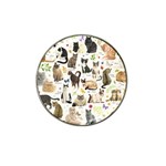 Cats, All, Collage, Cat Hat Clip Ball Marker