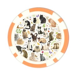 Cats, All, Collage, Cat Poker Chip Card Guard from ArtsNow.com Front