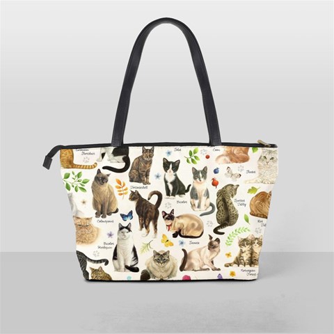 Cats, All, Collage, Cat Classic Shoulder Handbag from ArtsNow.com Back